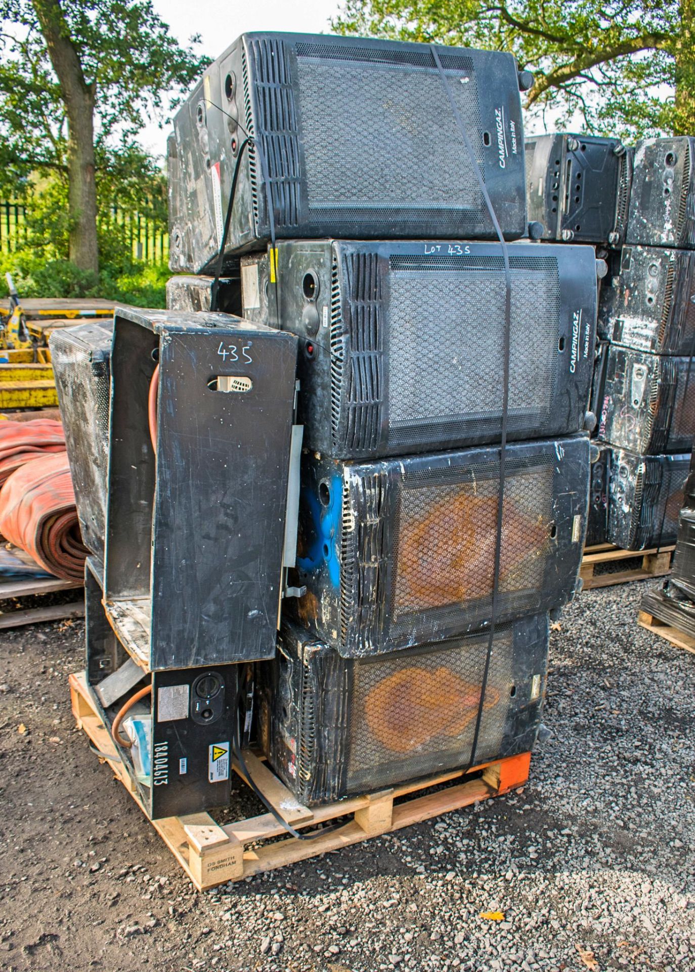 4 - pallets of gas cabinet heaters - Image 2 of 5