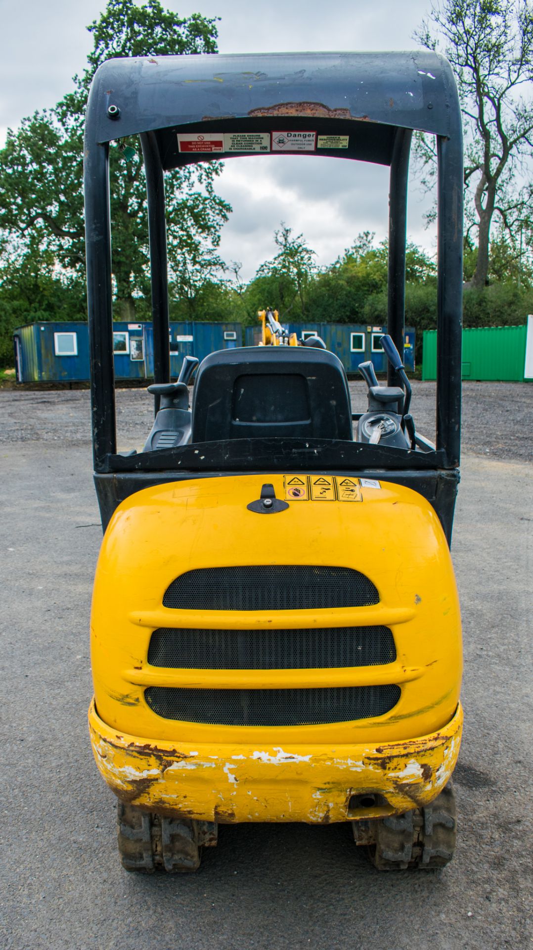 JCB 8014 CTS 1.4 tonne rubber tracked mini excavator  Year: 2014 S/N: 70481 Recorded Hour: 1527 - Image 6 of 17