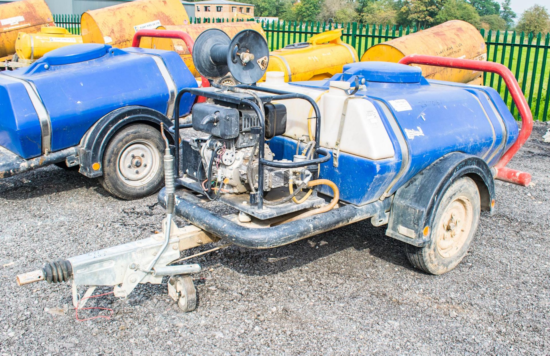Brendon fast tow diesel driven pressure washer 23070167 ** Hose missing & tow hitch missing **
