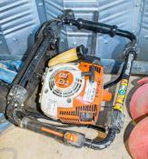 Stihl BT121 petrol driven post hole borer CO