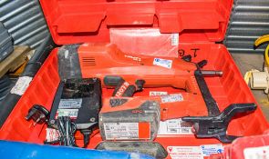 Hilti BX3 22v cordless nail gun c/w battery, charger & carry case A854566