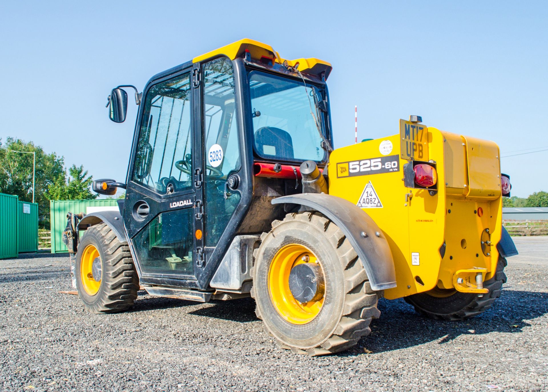 JCB 525-60 6 metre telescopic handler  Registration Number: MT17 UPB Year: 2017 S/N: 2458157 - Image 3 of 22