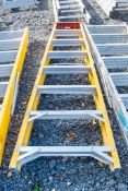 8 tread glass fibre framed step ladder