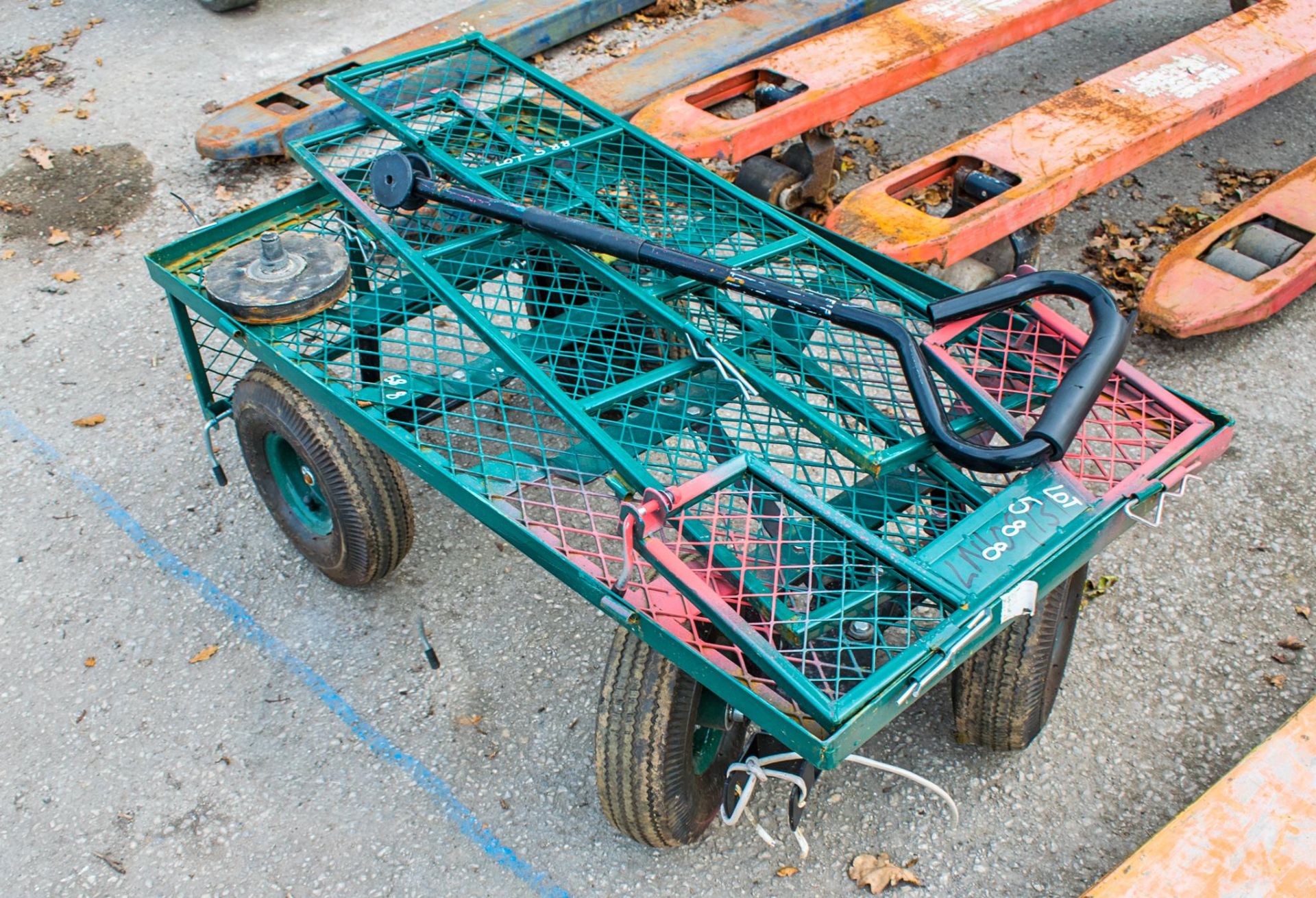 4 wheel trolley