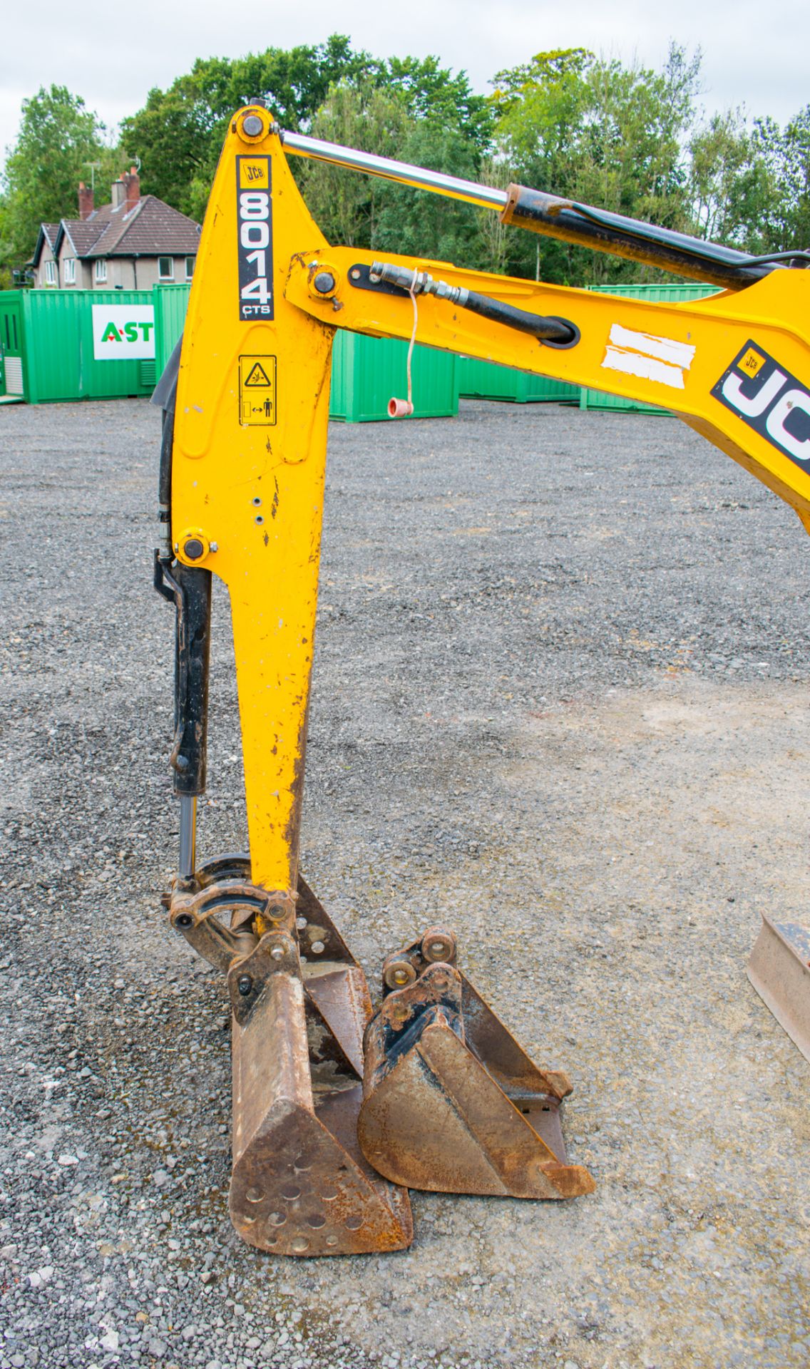 JCB 8014 CTS 1.4 tonne rubber tracked mini excavator  Year: 2014 S/N: 70474 Recorded Hour: 2199 - Image 13 of 19