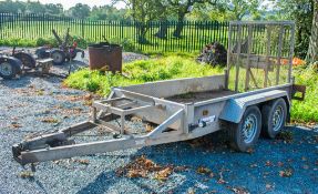 Indespension 8 ft x 4 ft tandem axle plant trailer A662944