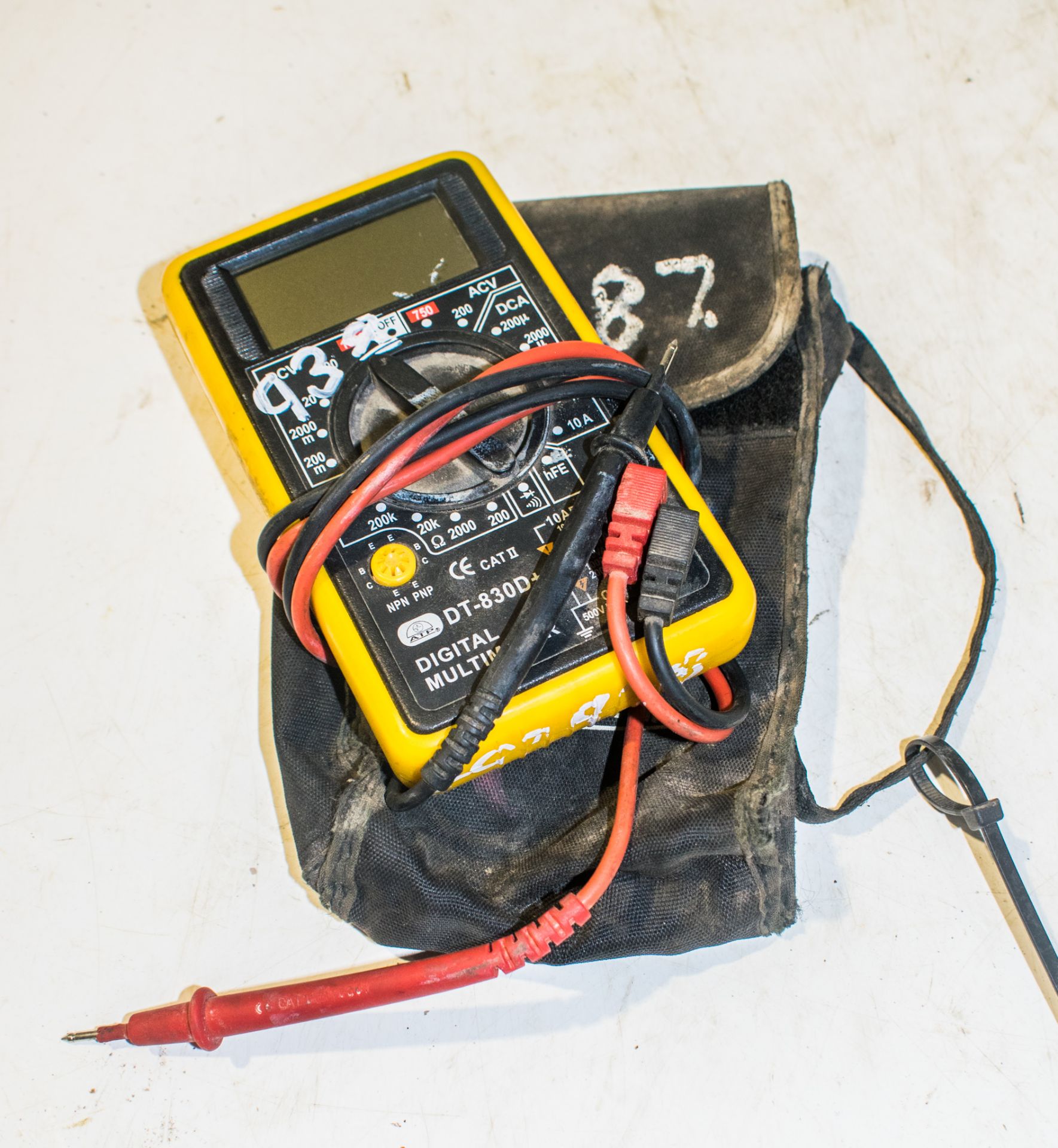 Digital multimeter CO