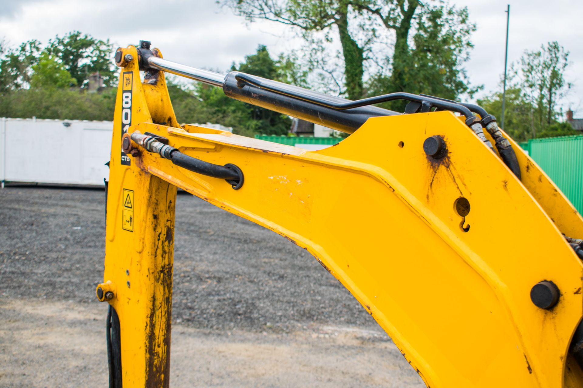 JCB 8014 CTS 1.4 tonne rubber tacked mini excavator  Year: 2014 S/N: 70495 Recorded Hour: 1706 - Image 12 of 17