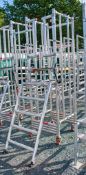 Aluminium scaffold platform