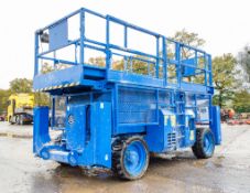 Genie GS4390 43 ft Rough Terrain 4 x 4 diesel driven mobile scissor lift access platform Year: