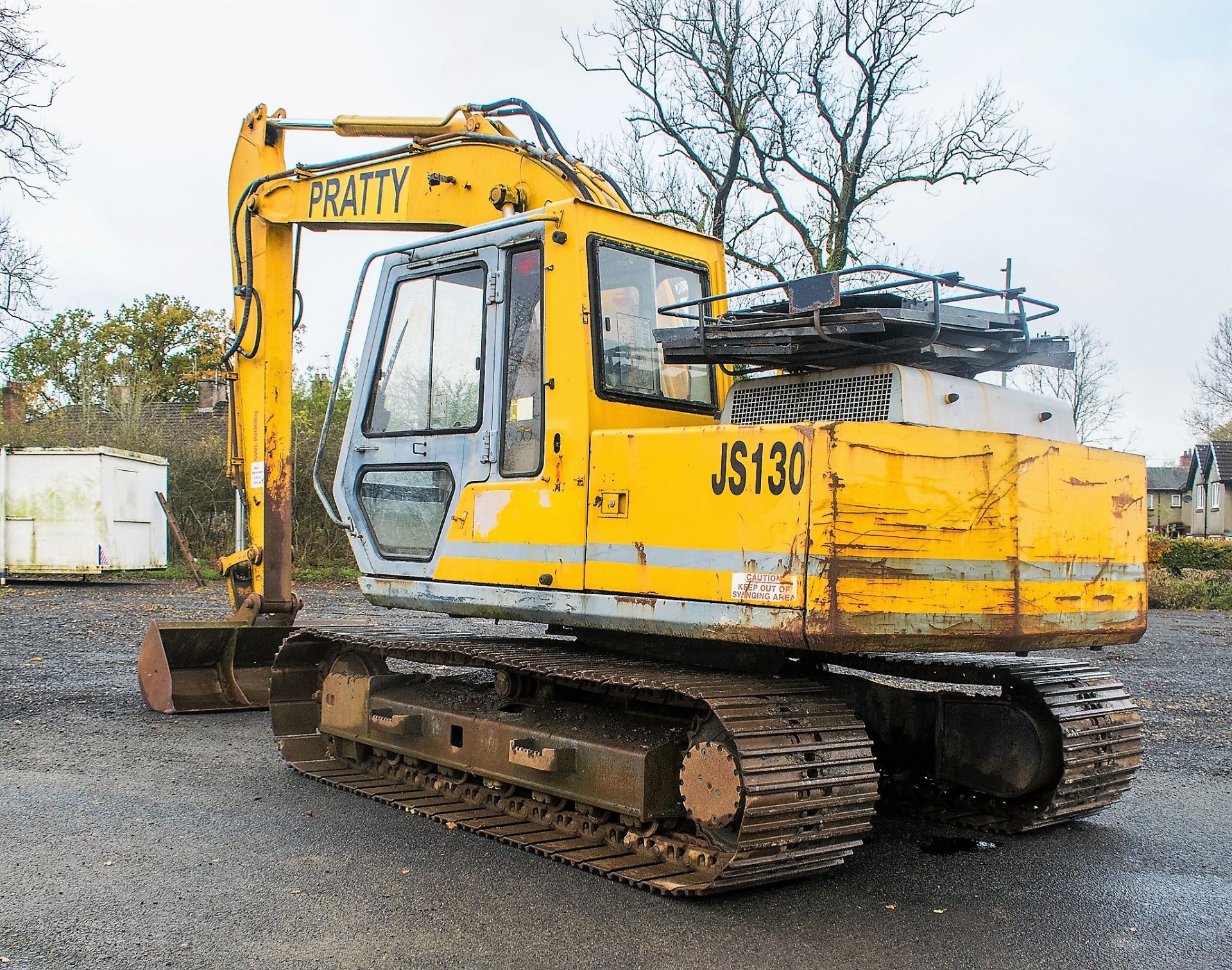 JCB JS130 13 tonne steel tracked excavator Year: S/N: Recorded Hours: 2999 (Not warrented, suspected - Image 4 of 19