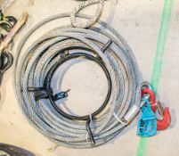 20 metre steel rope