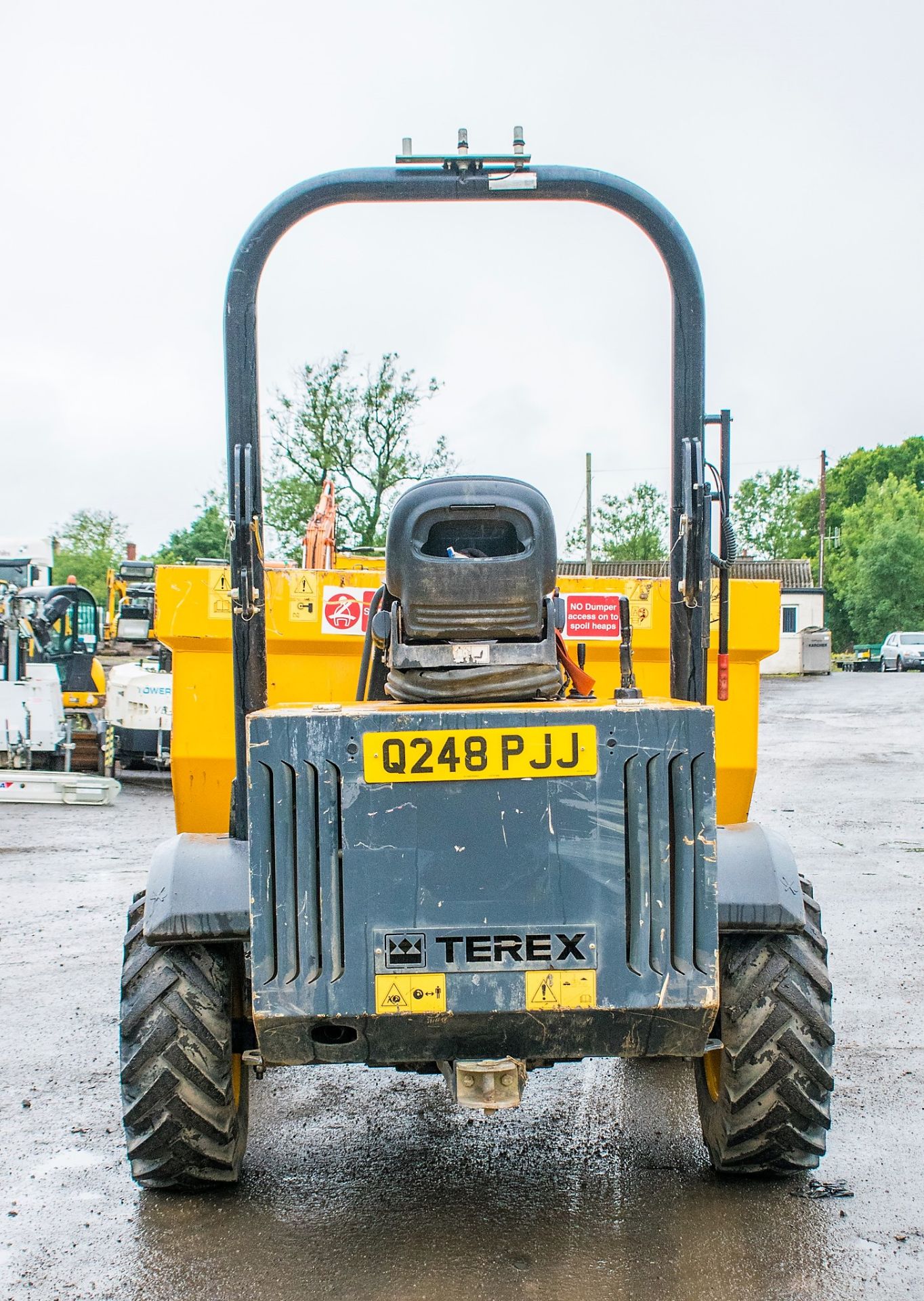 Benford Terex TA3 3 tonne straight skip dumper  Year: 2017 S/N: PA3302 Reg: Q248 PJJ Recorded hours: - Image 6 of 18