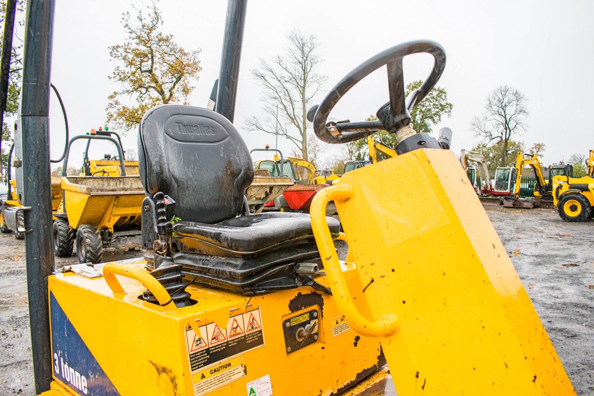 Thwaites 3 tonne swivel skip dumper Year: 2015 S/N: 1506D0954 Recorded Hours: 1088 A675663 - Image 16 of 18