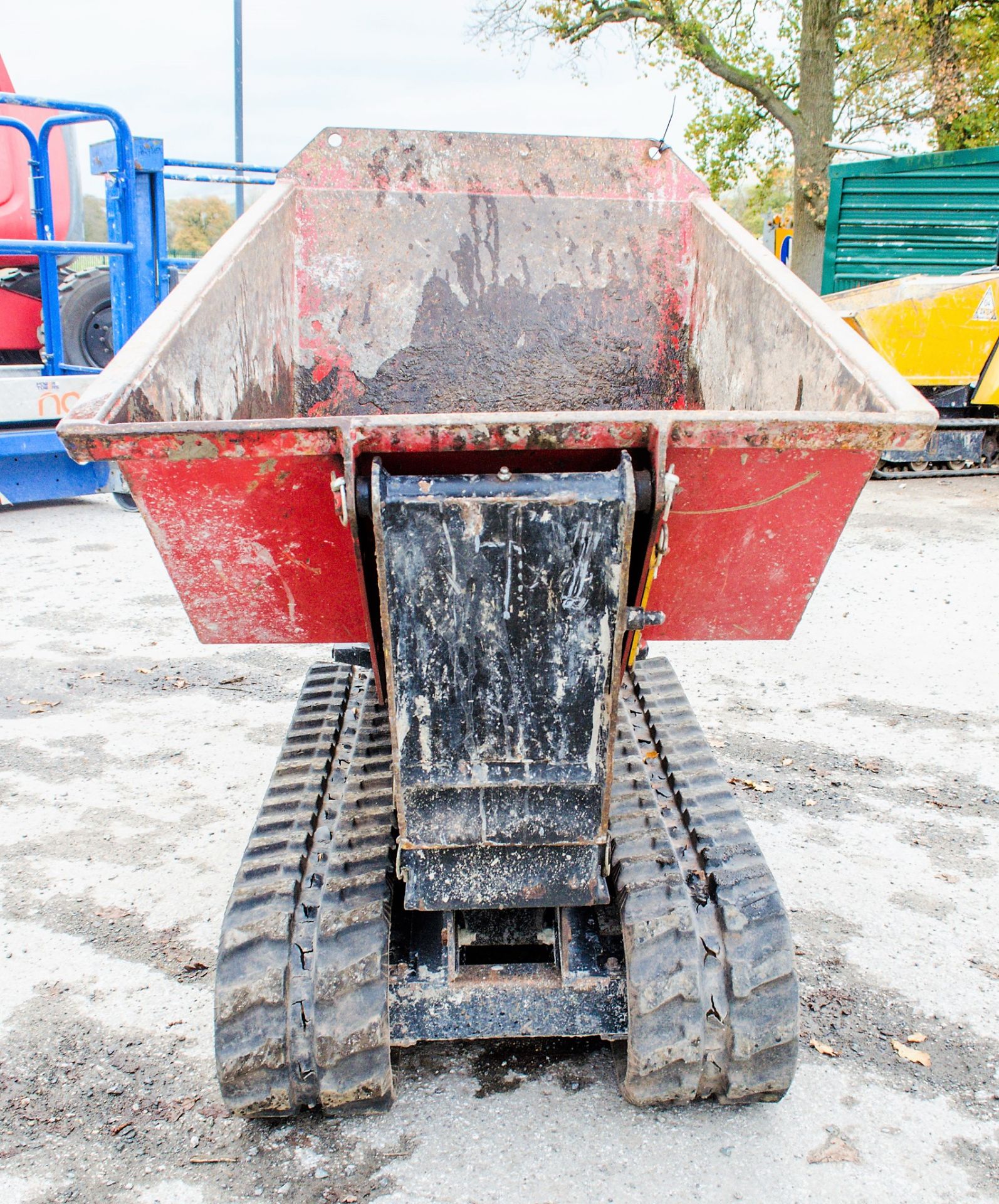 Winget TD 500HL petrol driven walk behind rubber tracked dumper A721257 - Image 5 of 12