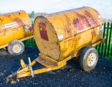 Trailer Engineering site tow 2250 litre bunded fuel bowser c/w Manual pump, delivery hose &