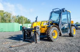 JCB 525-60 Hi-Viz 6 metre telescopic handler Registration Number: MT17 UOS Year: 2017 S/N: 2458156