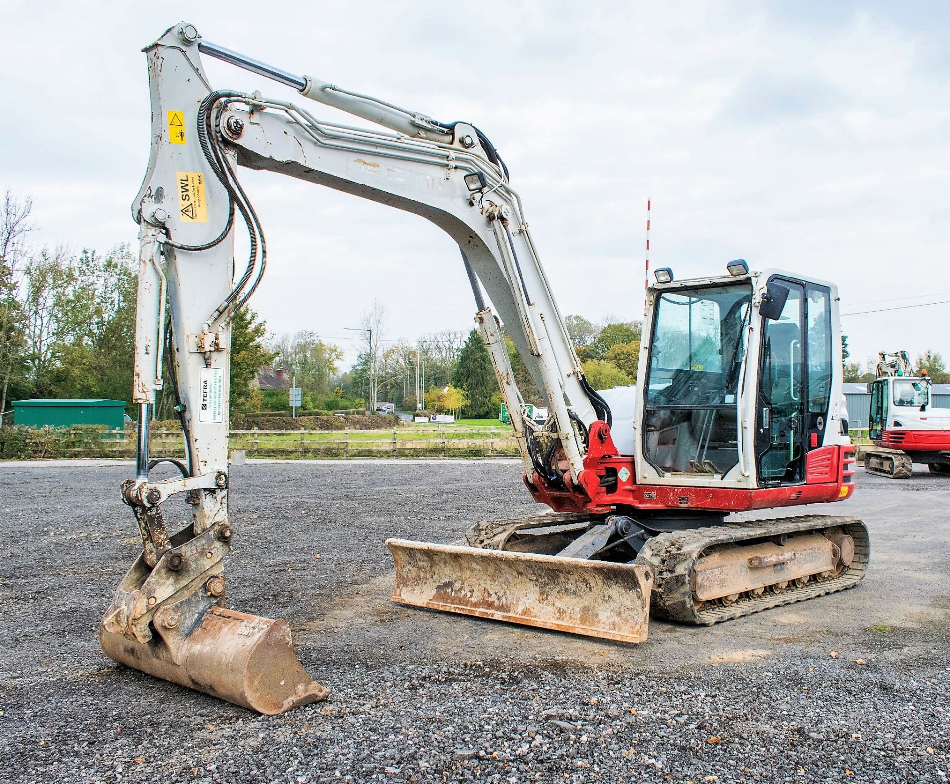 Takeuchi TB290 8.5 tonne rubber tracked excavator Year: 2014 S/N: 00158 Recorded Hours: 7040