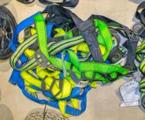 Quantity of safety harnesses
