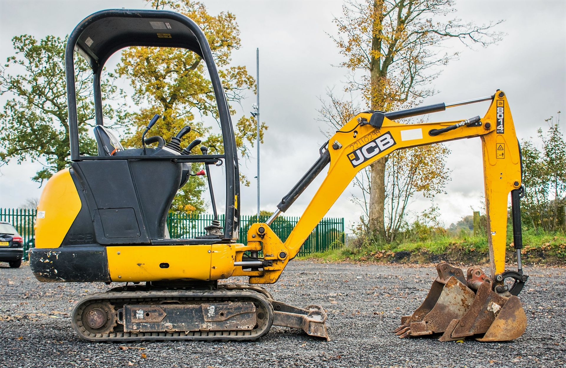 JCB 8014 CTS 1.5 tonne rubber tracked mini excavator  Year:  2014 S/N: 2070498 Recorded Hours: 1274 - Bild 7 aus 19