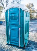 Portable plastic toilet