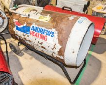 Andrews 110v gas fired space heater CO ** Plug cut off **