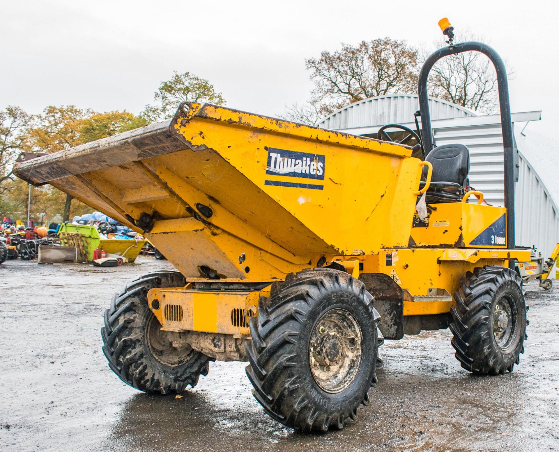 Thwaites 3 tonne swivel skip dumper Year: 2015 S/N: 1506D0954 Recorded Hours: 1088 A675663