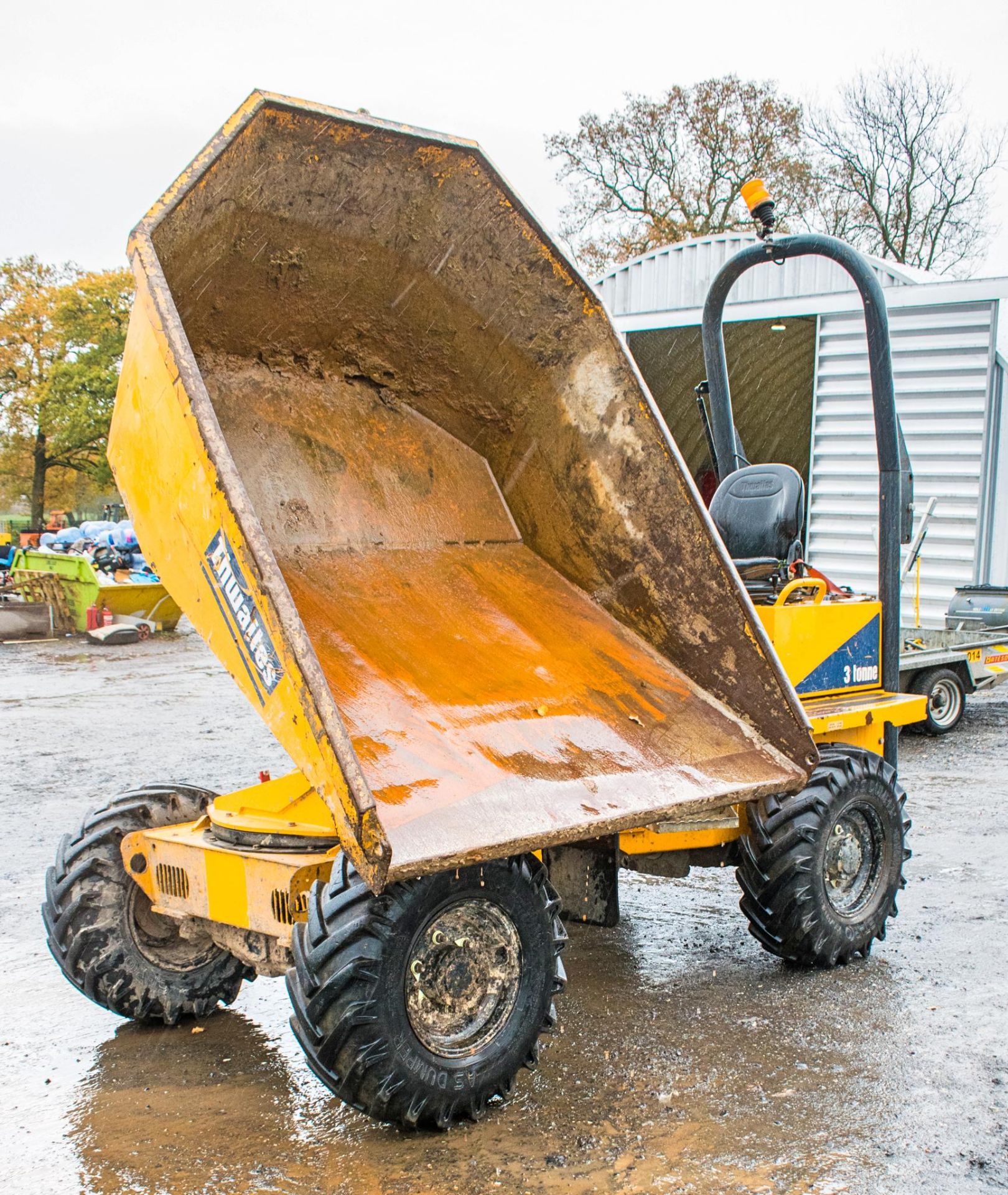 Thwaites 3 tonne swivel skip dumper Year: 2015 S/N: 1506D0954 Recorded Hours: 1088 A675663 - Image 13 of 18