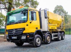 Mercedes Benz Actros manual 32 tonne 8 wheel volumetric mixer wagon Registration Number: GN57 ONT