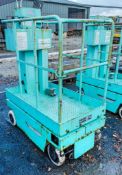 Battery electric mobile personnel lift