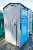 Portable plastic toilet