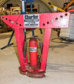 Clarke 12 tonne pipe bender