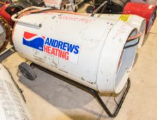 Andrews 110v gas fired space heater CO