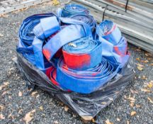 Pallet of lay flat water hose