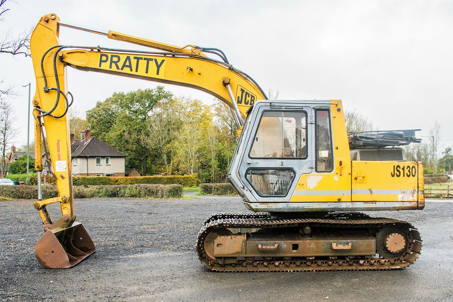 JCB JS130 13 tonne steel tracked excavator Year: S/N: Recorded Hours: 2999 (Not warrented, suspected - Image 8 of 19