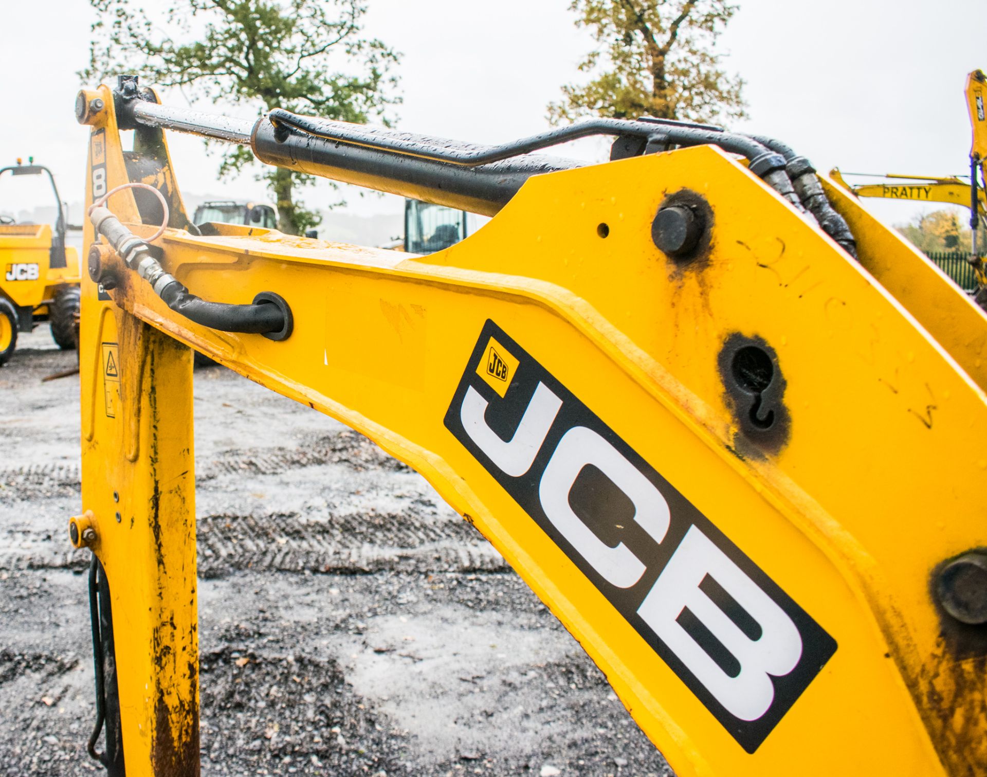 JCB 8014 CTS 1.5 tonne rubber tracked mini excavator  Year:  2014 S/N: 2070466 Recorded Hours: - Image 12 of 18