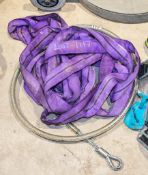 Lifting sling & wire rope
