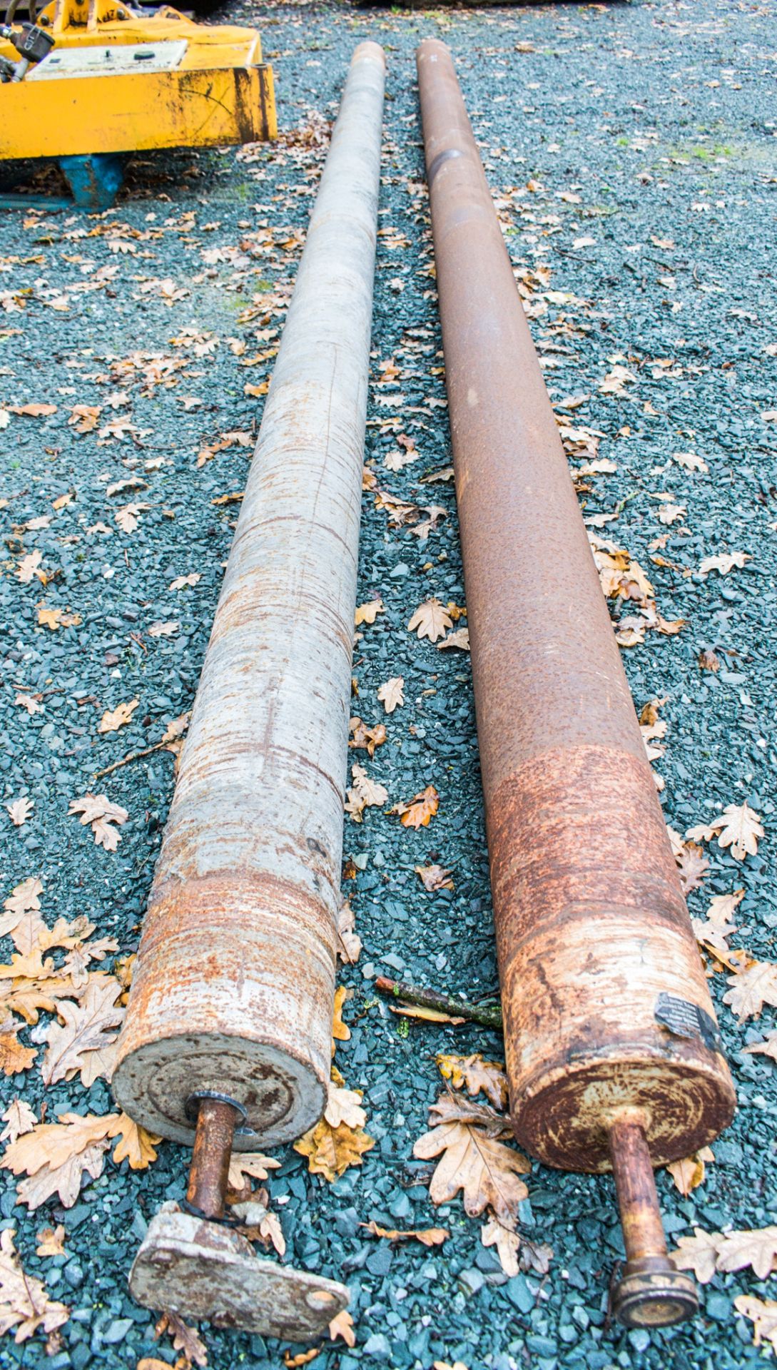 2 - roller striker tubes approximately 14 ft long