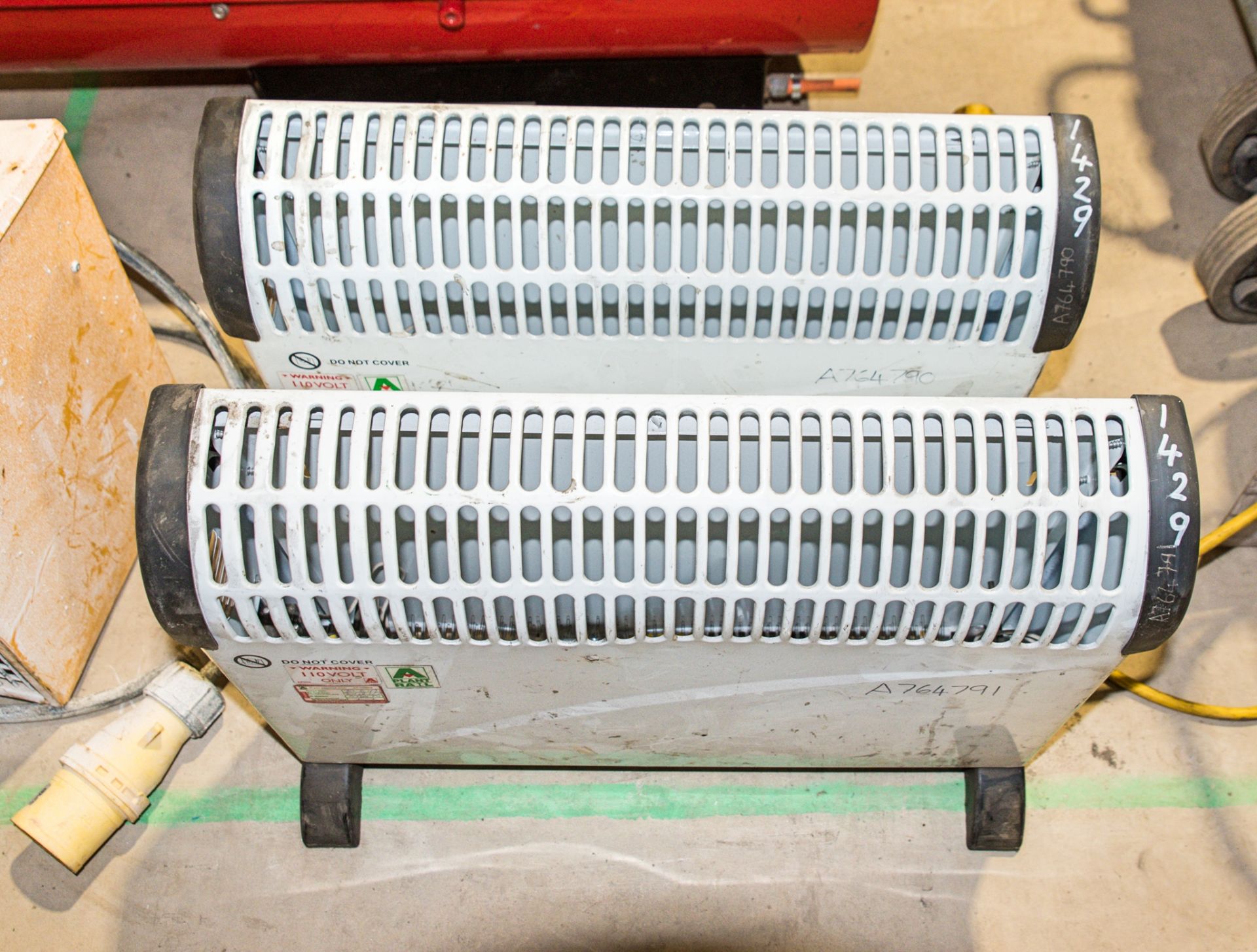 2 - 110v electric radiators CO