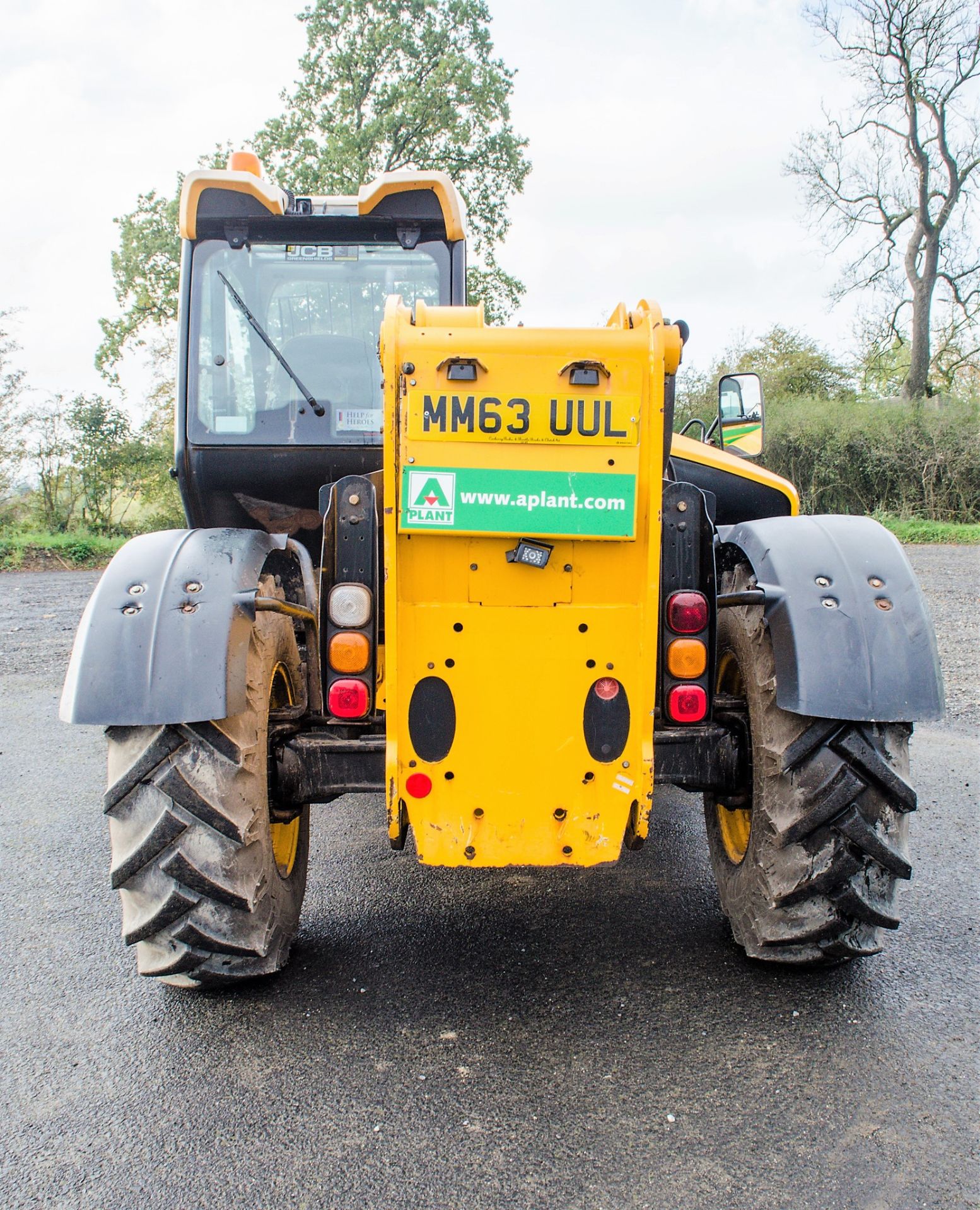 JCB 535-95 9.5 metre telescopic handler Year: 2013 S/N: 2180475 Reg: MM63 UUL  c/w V5 Document - Image 6 of 23