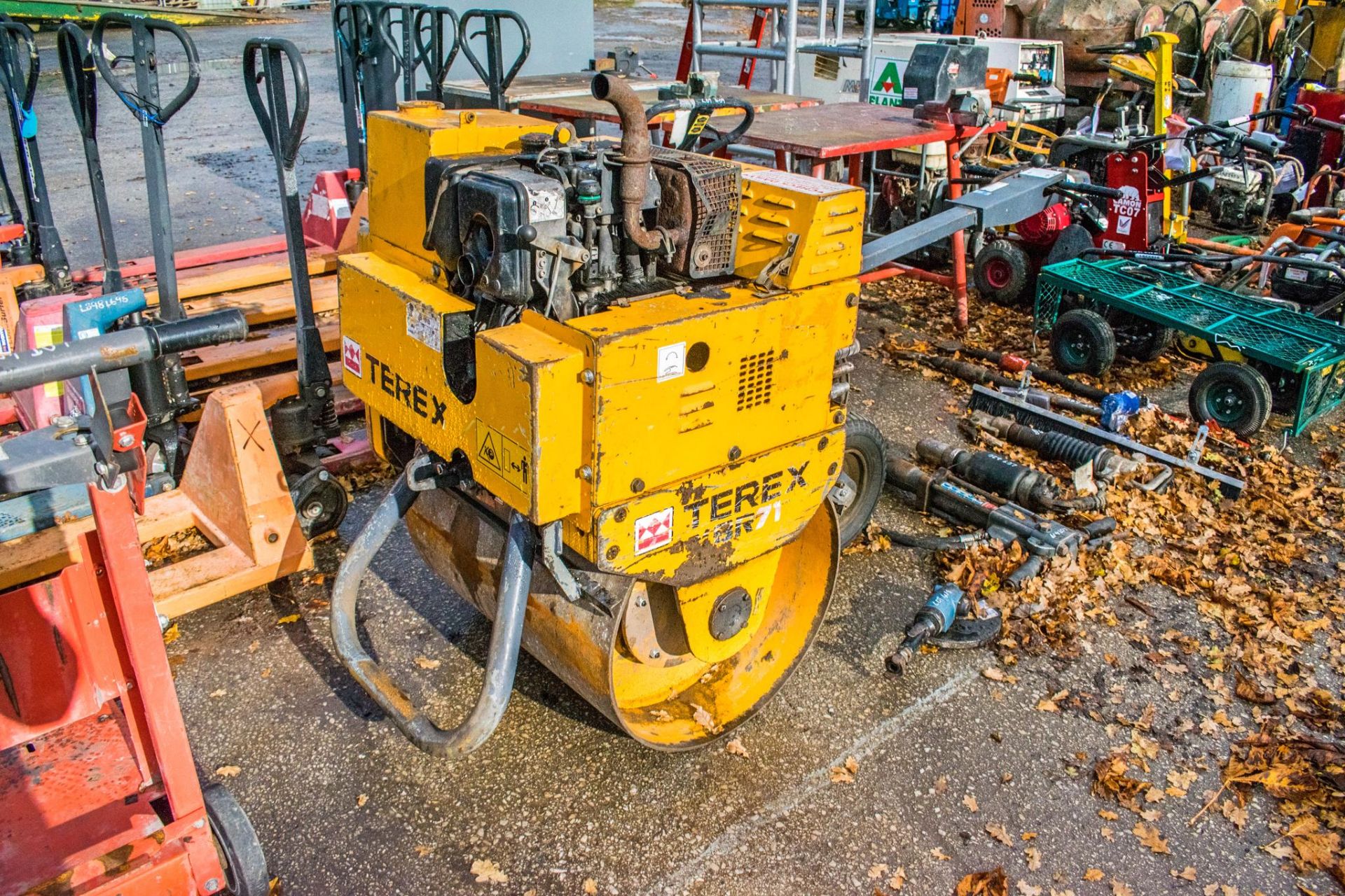 Benford Terex MBR 71 HEX diesel driven pedestrian roller breaker Year: 2013 S/N: LBKY0345 A624927