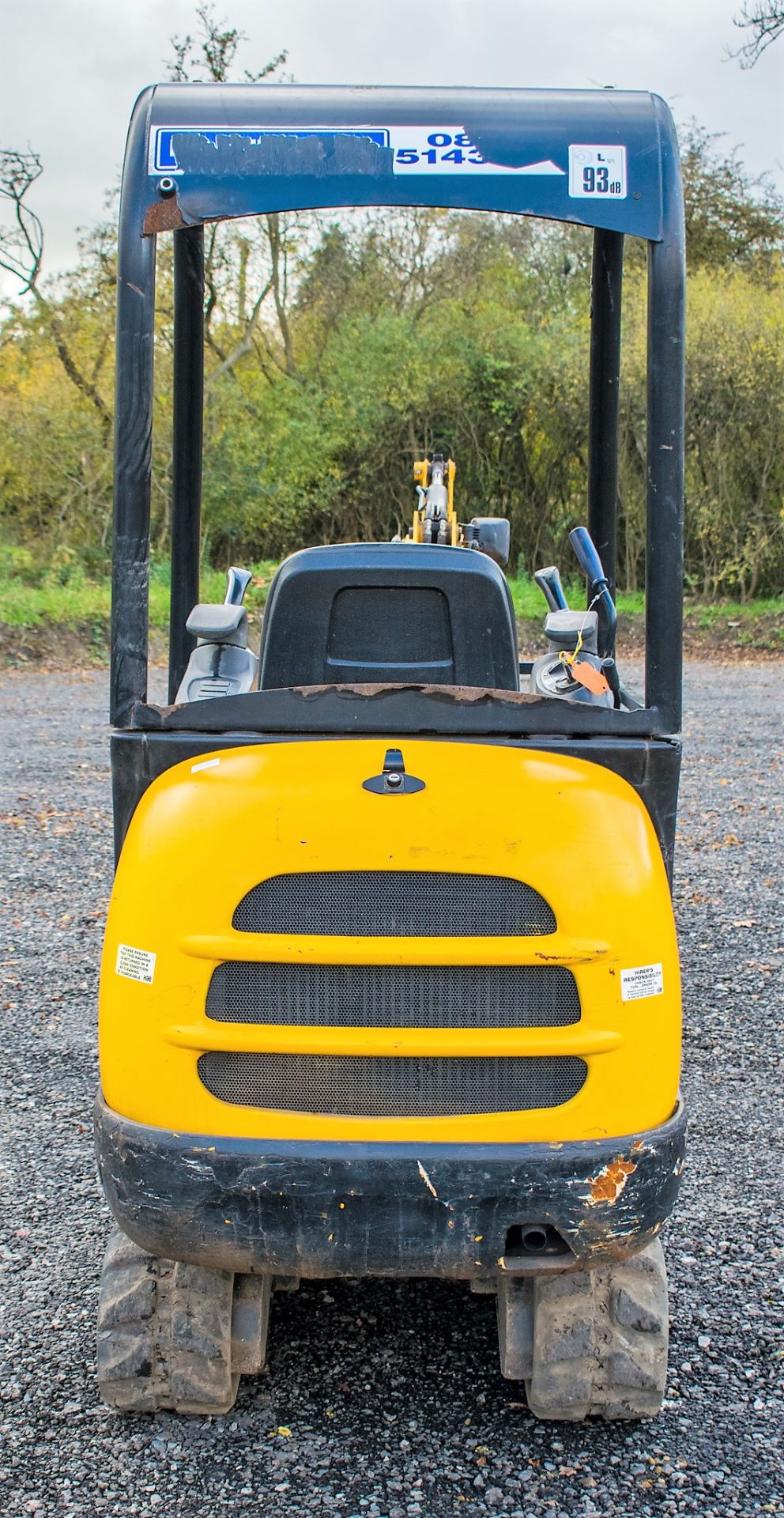 JCB 8014 CTS 1.5 tonne rubber tracked mini excavator  Year:  2014 S/N: 2070498 Recorded Hours: 1274 - Image 6 of 19