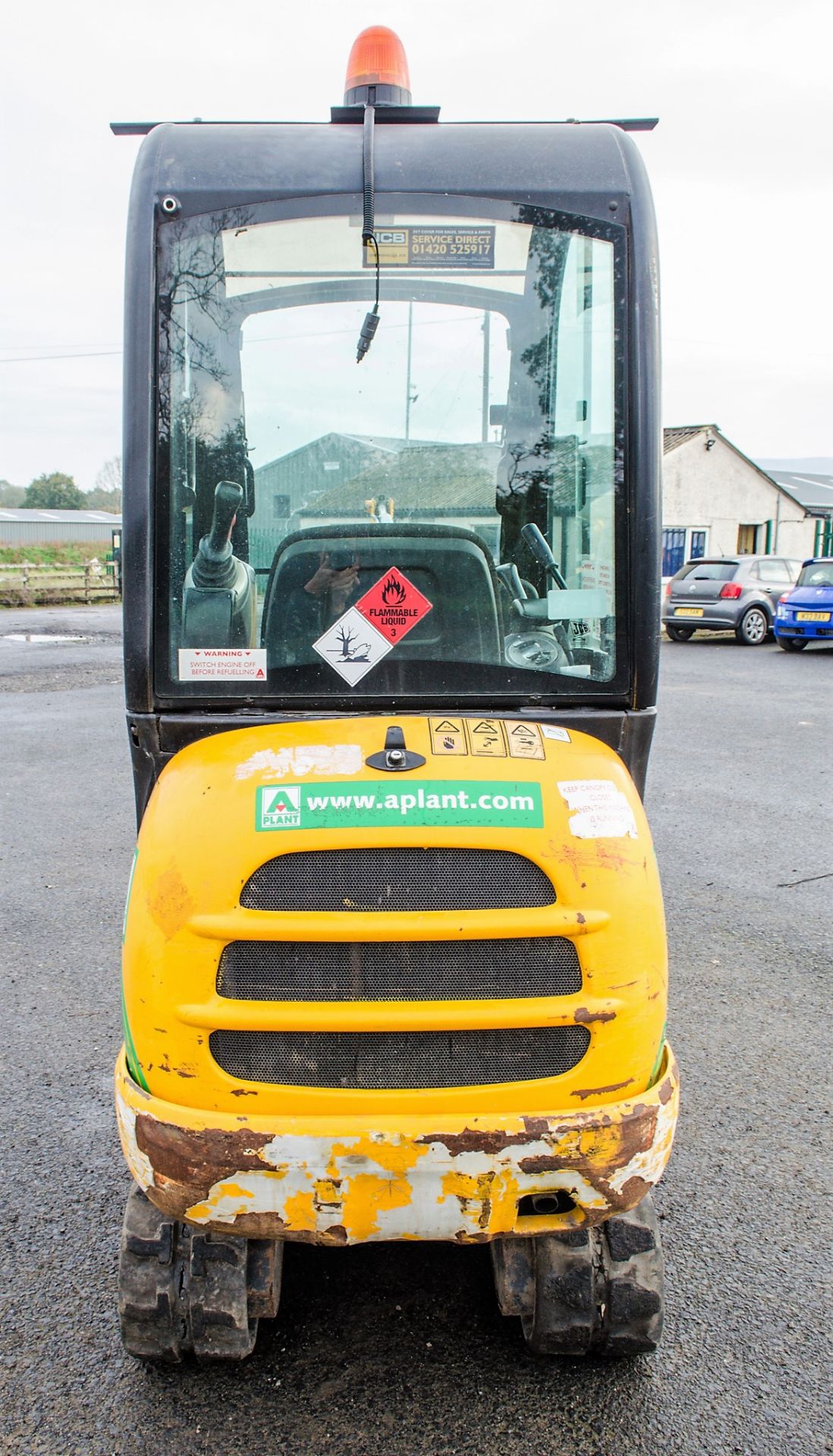 JCB 801.6 CTS 1.5 tonne rubber tracked mini excavator Year: 2014 S/N: 2071611 Recorded Hours: 1927 - Bild 5 aus 20