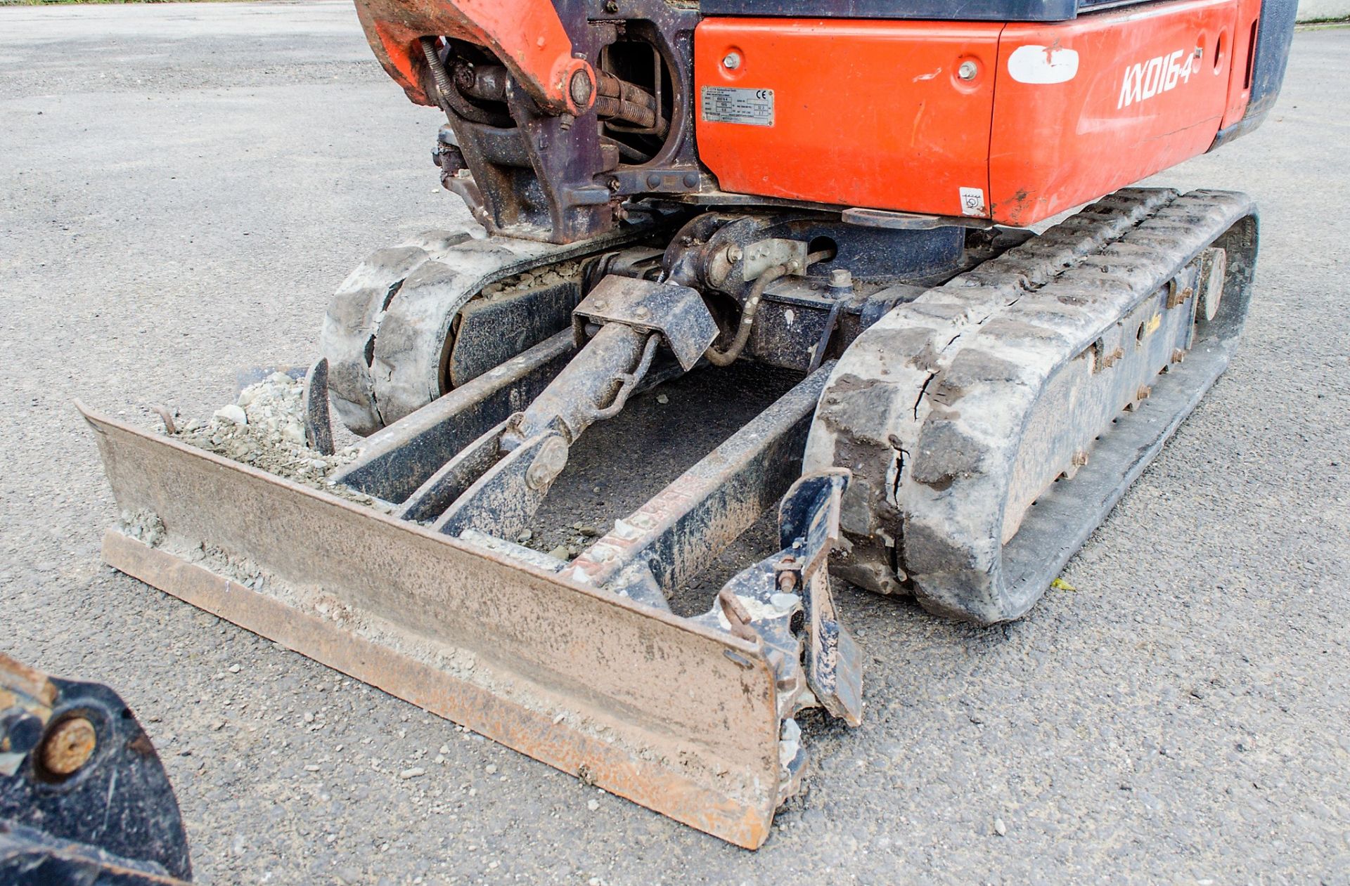 Kubota KX016-4 1.6 tonne rubber tracked mini excavator Year: 2017 S/N: 61800 Recorded Hours: 723 - Image 11 of 22