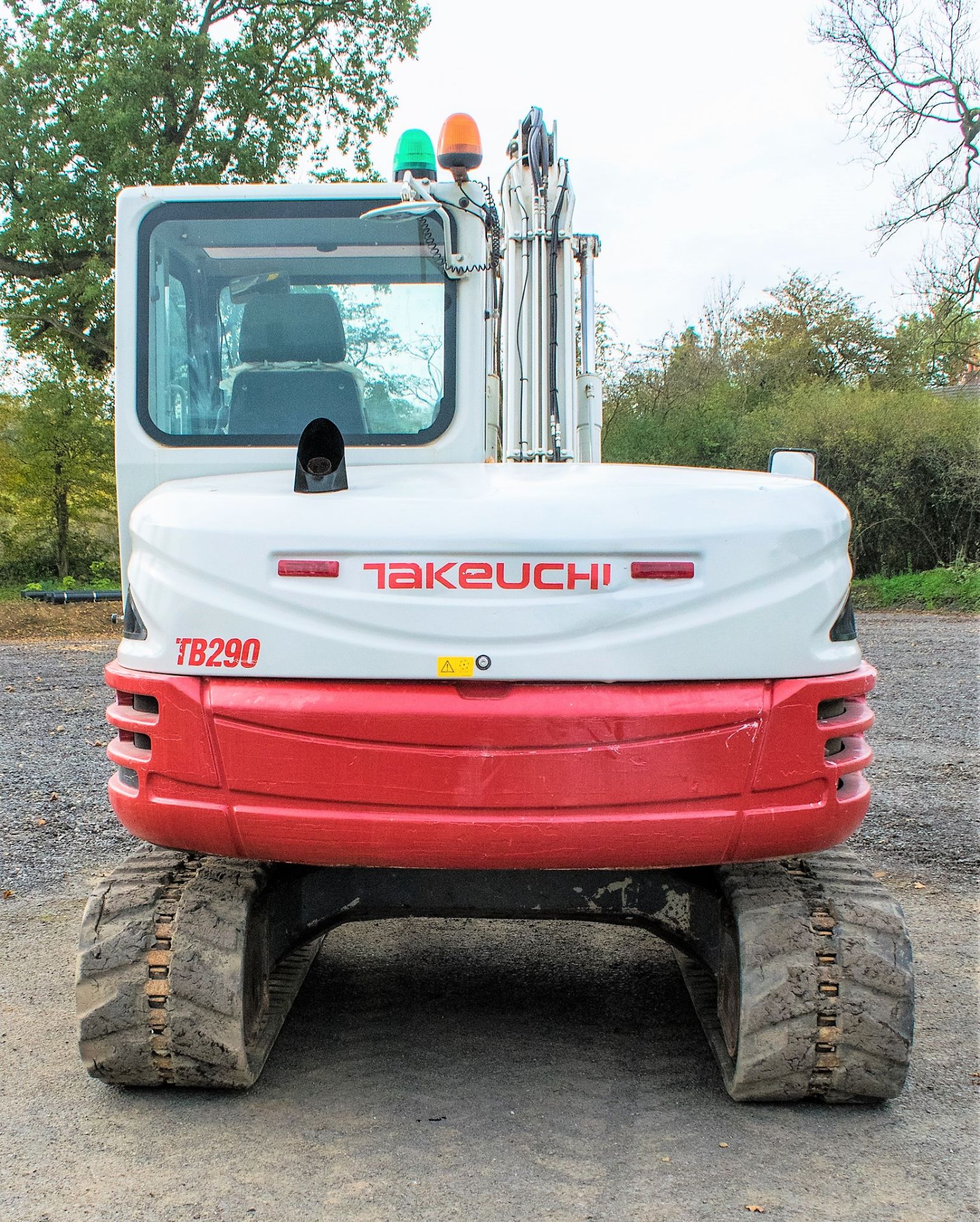 Takeuchi TB290 8.5 tonne rubber tracked excavator Year: 2014 S/N: 00158 Recorded Hours: 7040 - Image 6 of 18