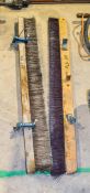 2 - 4ft concrete finishing brushes A803835