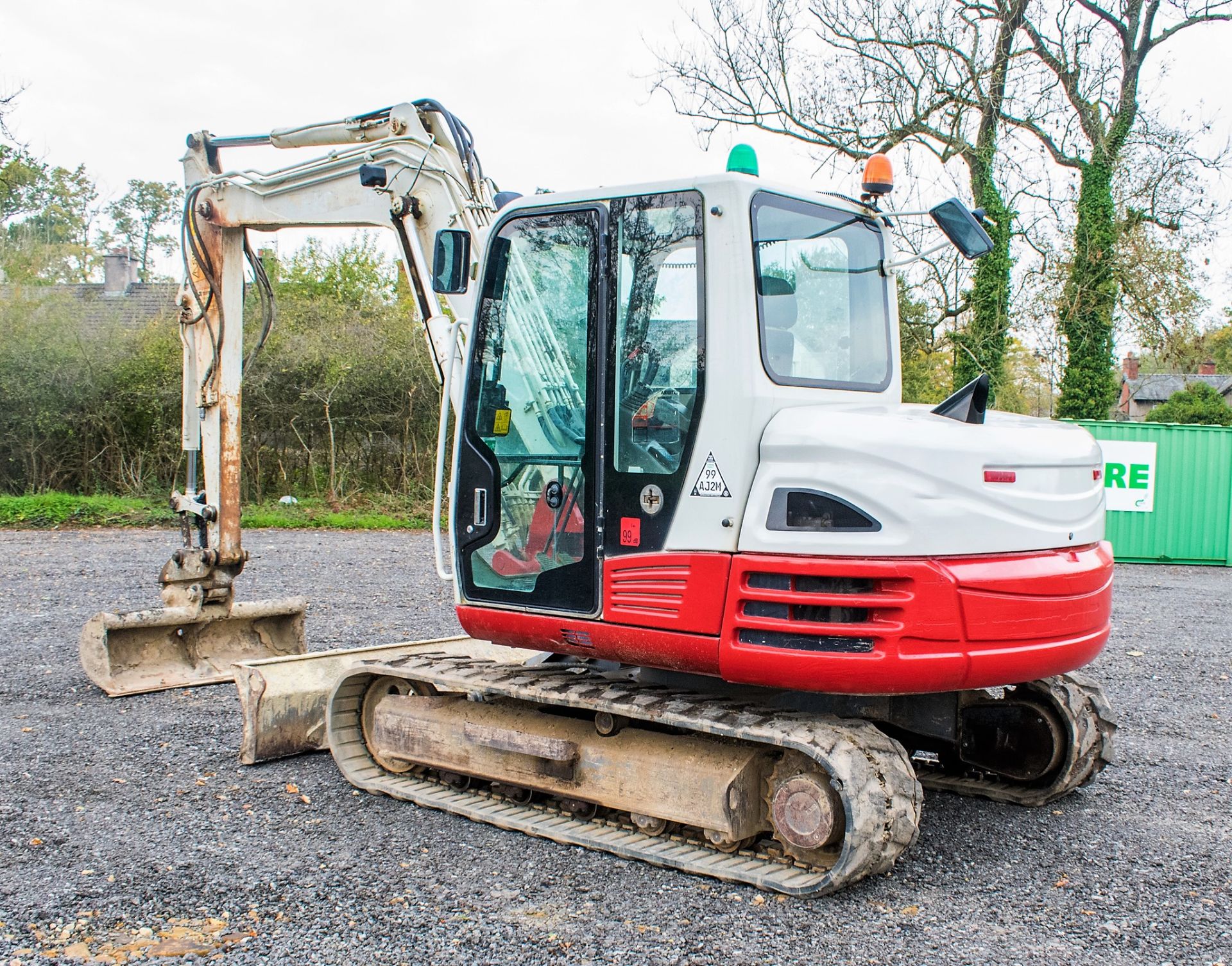 Takeuchi TB290 8.5 tonne rubber tracked excavator Year: 2014 S/N: 00246 Recorded Hours: 5909 - Image 4 of 20