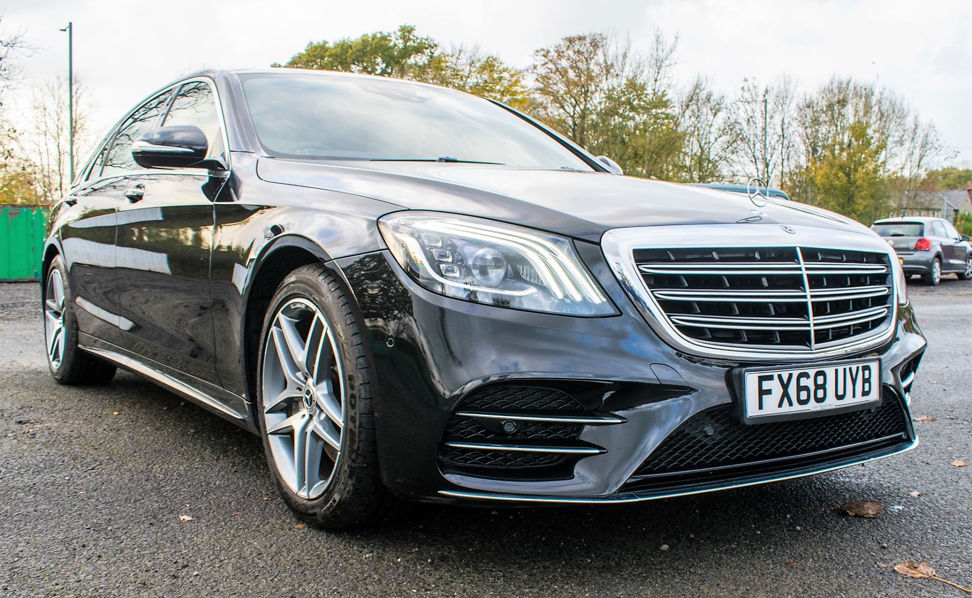 Mercedes Benz S450 L AMG Line Executive auto petrol 4 door saloon car Registration Number: FX68 - Image 2 of 33