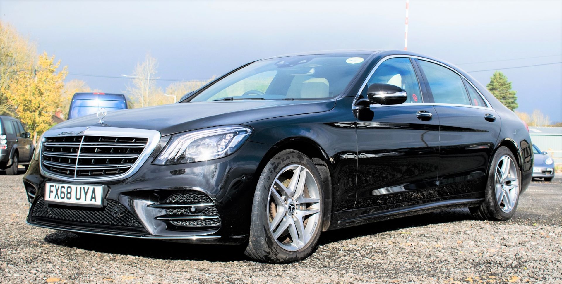 Mercedes Benz S450 L AMG Line Executive auto petrol 4 door saloon car Registration Number: FX68