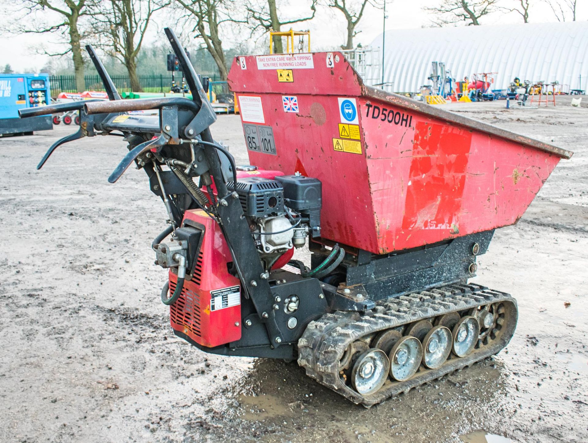 Winget TD500HL 500kg petrol driven tracked dumper A732357 - Image 2 of 9